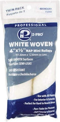 Premier Paint Roller - 1/2" Nap, 4" Wide Paint Mini Roller Covers - Semi-Rough Texture, Woven - Apex Tool & Supply
