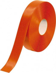 PRO-SAFE - Orange Solid Color PVC Tape - 2" Wide x 100' Long x 50 mil Thick, General Traffic - Apex Tool & Supply