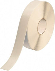 PRO-SAFE - White Solid Color PVC Tape - 2" Wide x 100' Long x 50 mil Thick, General Traffic - Apex Tool & Supply