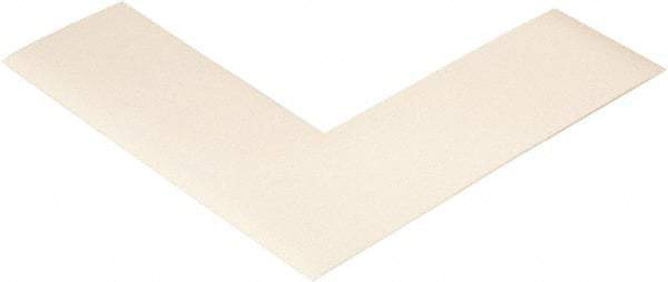 PRO-SAFE - White Solid Color PVC Tape - 2" Wide x 1/2' Long x 50 mil Thick, General Traffic - Apex Tool & Supply