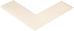 PRO-SAFE - White Solid Color PVC Tape - 2" Wide x 1/2' Long x 50 mil Thick, General Traffic - Apex Tool & Supply