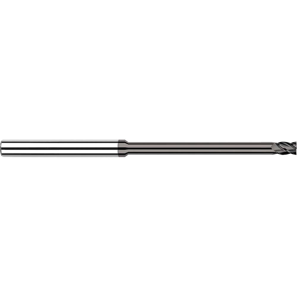 Harvey Tool - Square End Mills; Mill Diameter (Decimal Inch): 0.0250 ; Length of Cut (Decimal Inch): 0.0380 ; Material: Solid Carbide ; Finish/Coating: CVD ; Shank Diameter (Inch): 1/8 ; Single or Double End: Single - Exact Industrial Supply