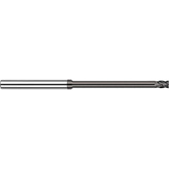 Harvey Tool - Square End Mills; Mill Diameter (Decimal Inch): 0.0250 ; Length of Cut (Decimal Inch): 0.0380 ; Material: Solid Carbide ; Finish/Coating: CVD ; Shank Diameter (Inch): 1/8 ; Single or Double End: Single - Exact Industrial Supply