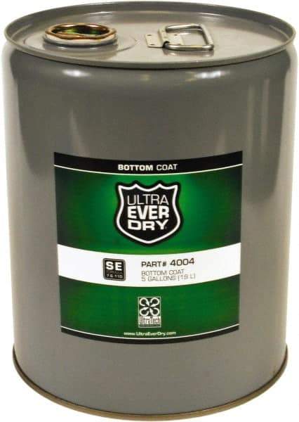 UltraTech - 5 Gal Metal Can Semi-Flat White Acrylic Coating - Approximately 250 Sq Ft/Gal Coverage, 528 g/L VOC Content, Direct to Metal - Apex Tool & Supply