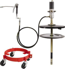 PRO-LUBE - Grease Lubrication 38.8 oz/min Flow Aluminum & Steel Air-Operated Pump - For 120 Lb Container - Apex Tool & Supply