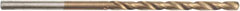 Irwin - 5/64" 135° High Speed Steel Jobber Drill - TiN Finish, Spiral Flute, Straight Shank, 2" OAL, Split Point - Apex Tool & Supply