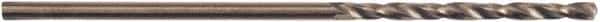 Irwin - 25/64" 135° High Speed Steel Jobber Drill - Oxide Finish, Spiral Flute, Straight Shank, 5-1/8" OAL, Split Point - Apex Tool & Supply