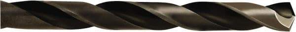Irwin - 5/32" 135° High Speed Steel Jobber Drill - Oxide Finish, Spiral Flute, Hex Shank, 3-15/16" OAL, Split Point - Apex Tool & Supply
