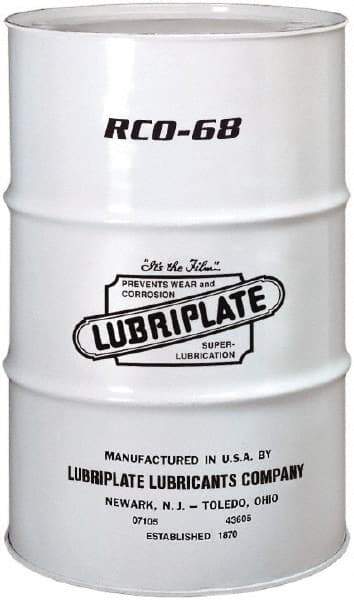 Lubriplate - 55 Gallon Drum Polyalphaolefin (PAO) Synthetic Refrigeration Oil - 68 ISO, 30 SAE - Apex Tool & Supply