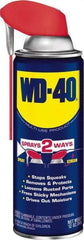 WD-40 - 12 oz Multi-Use Product with Smart Straw, Sprays 2 Ways - Multi-Purpose Lubricant: Stop Squeaks, Removes & Protects, Loosens Rusted Parts, Free Sticky Mechanisms, Drives Out Moisture - Apex Tool & Supply