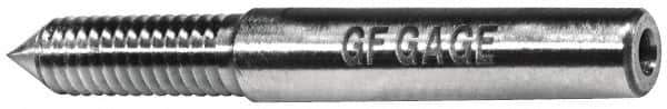 GF Gage - 1/2-28 Go Truncated Taperlock Thread Setting Plug Gage - Class 2A, Size 2 Handle, Steel - Apex Tool & Supply