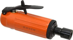 Dotco - 1/4" Collet, Straight Handle, Air Straight Die Grinder - 25,000 RPM, Front Exhaust, 30 CFM, 0.6 hp, 90 psi, 1/4" Inlet - Apex Tool & Supply