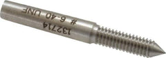 GF Gage - #6-40, Class 2B, 3B, Single End Plug Thread Go Gage - Hardened Tool Steel, Size 00 Handle Not Included - Apex Tool & Supply