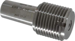 GF Gage - 1-12, Class 2B, 3B, Single End Plug Thread Go Gage - Hardened Tool Steel, Size 4 Handle Not Included - Apex Tool & Supply