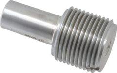 GF Gage - 1-1/8 - 12, Class 2B, 3B, Single End Plug Thread Go Gage - Hardened Tool Steel, Size 4 Handle Not Included - Apex Tool & Supply