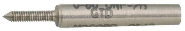 GF Gage - #8-36, Class 2B, Single End Plug Thread No Go Gage - High Speed Steel, Size 0 Handle Not Included - Apex Tool & Supply