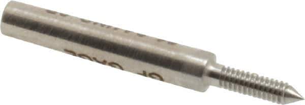GF Gage - #1-64, Class 2B, Single End Plug Thread No Go Gage - Hardened Tool Steel, Size 000 Handle Not Included - Apex Tool & Supply