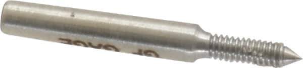 GF Gage - #2-56, Class 2B, Single End Plug Thread No Go Gage - Hardened Tool Steel, Size 000 Handle Not Included - Apex Tool & Supply