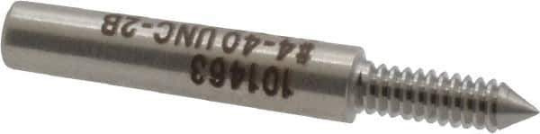 GF Gage - #4-40, Class 2B, Single End Plug Thread No Go Gage - Hardened Tool Steel, Size 00 Handle Not Included - Apex Tool & Supply
