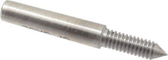 GF Gage - #5-40, Class 2B, Single End Plug Thread No Go Gage - Hardened Tool Steel, Size 00 Handle Not Included - Apex Tool & Supply