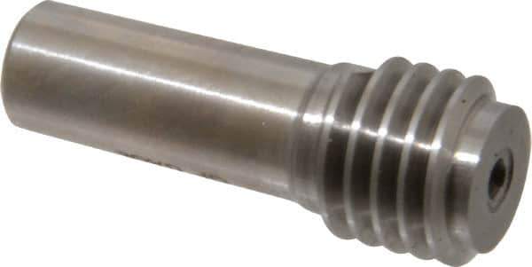 GF Gage - 9/16-12, Class 2B, Single End Plug Thread No Go Gage - Hardened Tool Steel, Size 3 Handle Not Included - Apex Tool & Supply