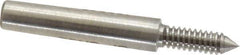 GF Gage - #4-40, Class 3B, Single End Plug Thread No Go Gage - Hardened Tool Steel, Size 00 Handle Not Included - Apex Tool & Supply