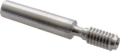 GF Gage - #8-32, Class 3B, Single End Plug Thread No Go Gage - Hardened Tool Steel, Size 0 Handle Not Included - Apex Tool & Supply