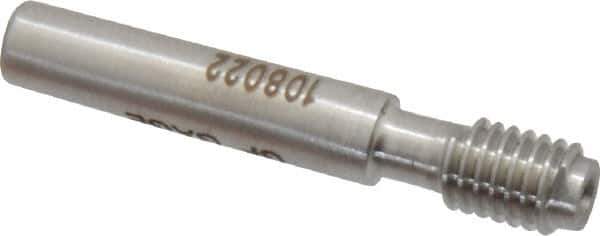 GF Gage - #10-32, Class 3B, Single End Plug Thread No Go Gage - Hardened Tool Steel, Size 0 Handle Not Included - Apex Tool & Supply
