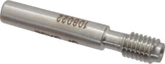 GF Gage - #10-32, Class 3B, Single End Plug Thread No Go Gage - Hardened Tool Steel, Size 0 Handle Not Included - Apex Tool & Supply