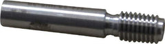 GF Gage - 1/4-28, Class 3B, Single End Plug Thread No Go Gage - Hardened Tool Steel, Size 1 Handle Not Included - Apex Tool & Supply