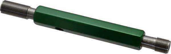GF Gage - 3/8-32, Class 2B, Double End Plug Thread Go/No Go Gage - Hardened Tool Steel, Size 2 Handle Included - Apex Tool & Supply