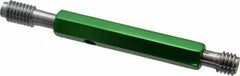 GF Gage - 7/16-14, Class 2B, Double End Plug Thread Go/No Go Gage - Hardened Tool Steel, Size 2 Handle Included - Apex Tool & Supply