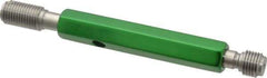 GF Gage - 7/16-20, Class 2B, Double End Plug Thread Go/No Go Gage - Hardened Tool Steel, Size 2 Handle Included - Apex Tool & Supply