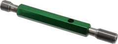 GF Gage - 7/16-28, Class 2B, Double End Plug Thread Go/No Go Gage - Hardened Tool Steel, Size 2 Handle Included - Apex Tool & Supply