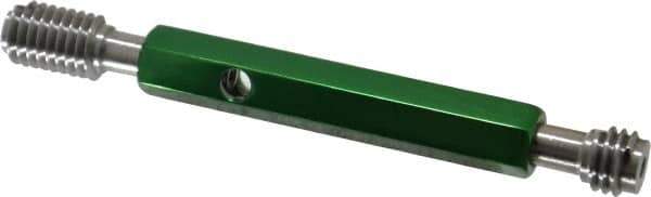 GF Gage - 1/2-13, Class 2B, Double End Plug Thread Go/No Go Gage - Hardened Tool Steel, Size 2 Handle Included - Apex Tool & Supply