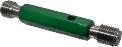 GF Gage - 7/8-9, Class 2B, Double End Plug Thread Go/No Go Gage - Hardened Tool Steel, Size 4 Handle Included - Apex Tool & Supply