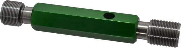 GF Gage - 7/8-20, Class 2B, Double End Plug Thread Go/No Go Gage - Hardened Tool Steel, Size 4 Handle Included - Apex Tool & Supply
