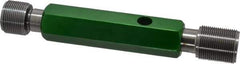 GF Gage - 7/8-20, Class 2B, Double End Plug Thread Go/No Go Gage - Hardened Tool Steel, Size 4 Handle Included - Apex Tool & Supply