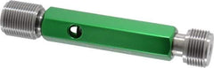 GF Gage - 1-14, Class 2B, Double End Plug Thread Go/No Go Gage - Hardened Tool Steel, Size 4 Handle Included - Apex Tool & Supply