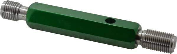 GF Gage - 9/16-18, Class 3B, Double End Plug Thread Go/No Go Gage - Hardened Tool Steel, Size 3 Handle Included - Apex Tool & Supply
