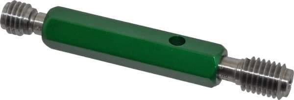 GF Gage - 5/8-11, Class 3B, Double End Plug Thread Go/No Go Gage - Hardened Tool Steel, Size 3 Handle Included - Apex Tool & Supply