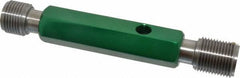 GF Gage - 7/8-14, Class 3B, Double End Plug Thread Go/No Go Gage - Hardened Tool Steel, Size 4 Handle Included - Apex Tool & Supply