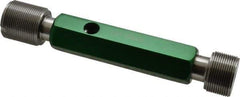 GF Gage - 1-20, Class 3B, Double End Plug Thread Go/No Go Gage - Hardened Tool Steel, Size 4 Handle Included - Apex Tool & Supply