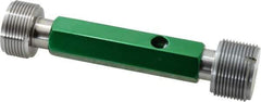 GF Gage - 1-1/2 - 12, Class 3B, Double End Plug Thread Go/No Go Gage - Hardened Tool Steel, Size 5 Handle Included - Apex Tool & Supply