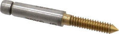GF Gage - #4-40, Class 2B, 3B, Single End Plug Thread Go Gage - High Speed Steel, Size 00 Handle Not Included - Apex Tool & Supply