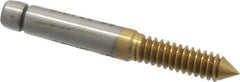 GF Gage - #6-32, Class 2B, 3B, Single End Plug Thread Go Gage - High Speed Steel, Size 00 Handle Not Included - Apex Tool & Supply
