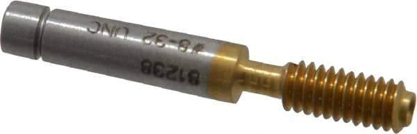 GF Gage - #8-32, Class 2B, 3B, Single End Plug Thread Go Gage - High Speed Steel, Size 0 Handle Not Included - Apex Tool & Supply