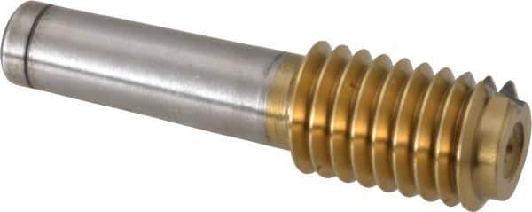 GF Gage - 7/16-14, Class 2B, 3B, Single End Plug Thread Go Gage - High Speed Steel, Size 2 Handle Not Included - Apex Tool & Supply