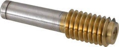 GF Gage - 7/16-14, Class 2B, 3B, Single End Plug Thread Go Gage - High Speed Steel, Size 2 Handle Not Included - Apex Tool & Supply