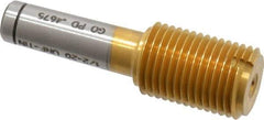 GF Gage - 1/2-20, Class 2B, 3B, Single End Plug Thread Go Gage - High Speed Steel, Size 2 Handle Not Included - Apex Tool & Supply
